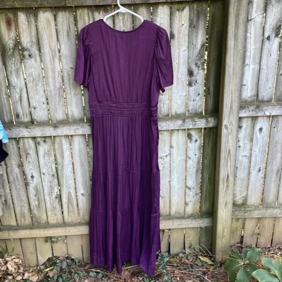 NWT Gorgeous Anthropologie Somerset Maxi Dress in Deep Purple! - Picture 3 of 9